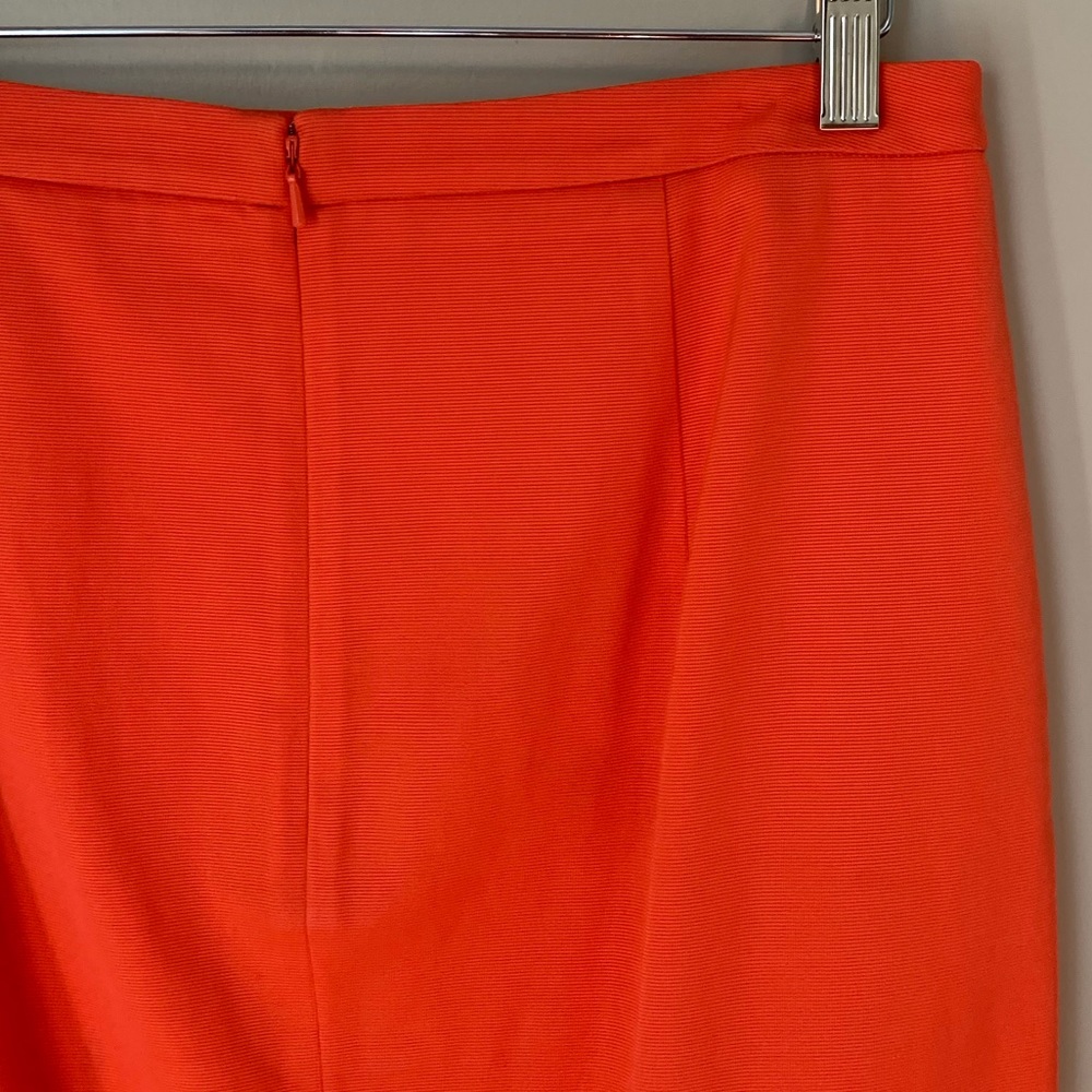 Marciano size 10 orange pencil skirt - Picture 10 of 12